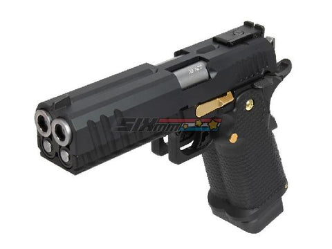 [Armorer Works] 5.1 HI-CAPA Double Barrel Magazine GBB Pistol[BLK]