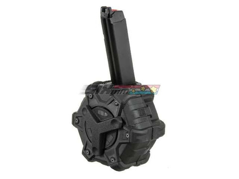 [Armorer Works] G-Series Gas Drum Magazine[For WE-Tech Model 17 GBB Series]