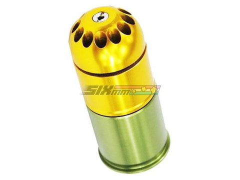 [Army Force] 40mm Grenade Cartridge Shell[Top Gas Ver.][72rd][Green/Yellow]