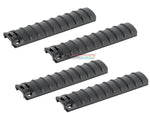 [Army Force] Knight's Type KAC RIS RAS Rail Cover Panel [4pcs/set][BLK]