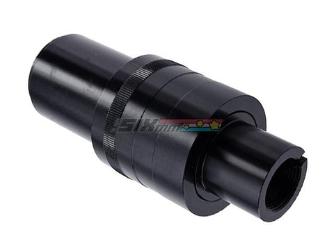 Asura Dynamics] PP19 / AK Airsoft Suppressor[+24mm CW][BLK