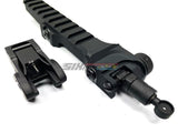 [BELL] G36 KAC Style Flip Up Front and Rear Sight with Optic Rail Set[BLK]