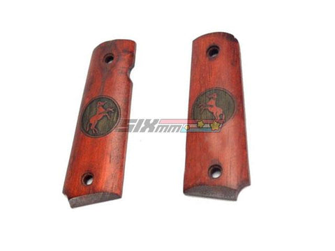 [BELL] Grip Panels[Oak Wood][For M1911 GBB Series][Type A]