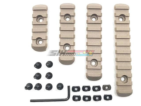 Copy of [BELL] Nylon Picatinny Rail Set[4/6/8/10 Slots][M-Lok Ver.][DE]