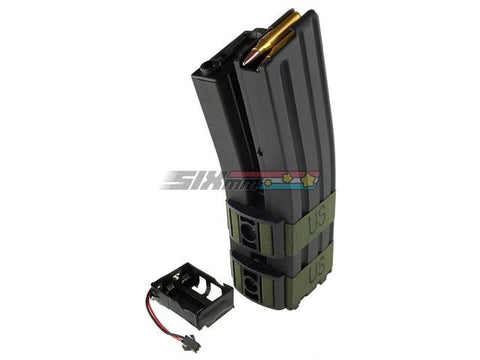 [BattleAxe] Electric-wind Double Magazine[For M4/M16][1200rds]