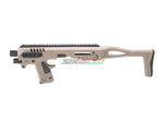 [CAA Airsoft] Micro RONI Pistol-Carbine Conversion[For Glock G17 G18 GBB series][Tan]