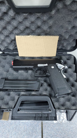 [CN Made] Airsoft HI CAPA 5.1 GBB Pistol W/ Gun Case[BLK]