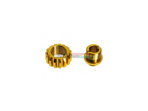 [COWCOW Technology] A02 Silencer Adapter [For +11mm CW Threaded Barrel][GLD]