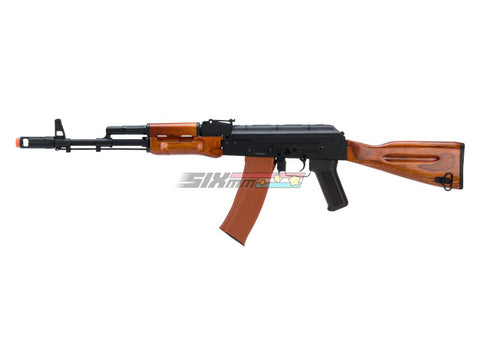 [CYMA] AK74 Airsoft AEG Rifle [W/Stampled Steel Receiver & Real Wood Funiture]
