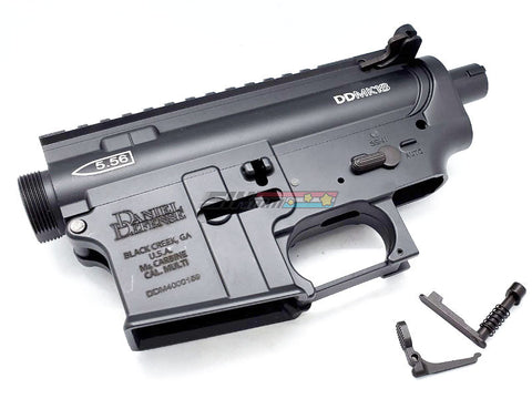 [CYMA] Full Metal AEG Receiver Body[For Tokyo Marui M4 AEG Series][DD Marking][BLK]