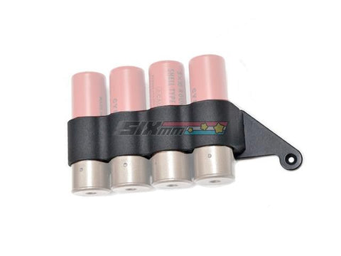 [CYMA] M870 Shotgun Metal 4rounds Shells Holder[4rds Shells][BLK]