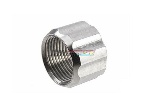 [Dynamic Precision] Thread Protector Type B M14 CCW [Silver]
