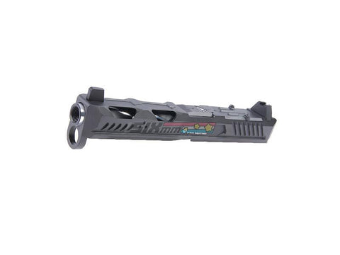 [EMG] ARK Aluminum [RMR] Slide w/Outer Barrel [For Umarex(VFC) G17Gen4 GBB-BK Licensed by Strike Industries]
