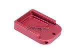 [EMG] TTI Combat Master Magazine Base Plate[For Tokyo Marui HI CAPA GBB Series][Charging Port][Red]