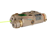 [FMA]AN/PEQ 15 Aiming Device[Green Laser+Flashlight][DE]