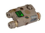 [FMA]AN/PEQ 15 Aiming Device[Green Laser+Flashlight][DE]