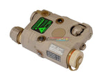 [FMA]AN/PEQ 15 Aiming Device[Green Laser+Flashlight][DE]