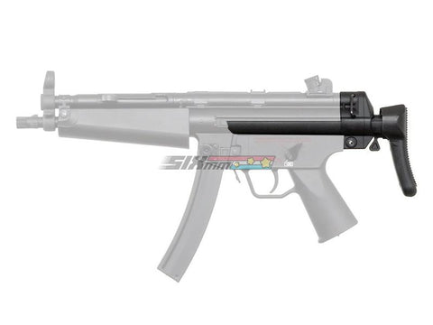 [Golden Eagle] Extendable Tactical Stock[For Tokyo Marui MP5 AEG Series][BLK]