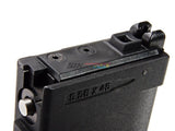 [GK Tactical] Drum Gas Magazine [For Tokyo Marui M4 MWS Series][400rds][BLK]