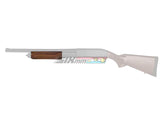 [Golden Eagle] Jing Gong M870 Gas Pump Action Shotgun Real wood Hand Guard[Oak Wood]