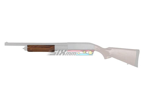 [Golden Eagle] Jing Gong M870 Gas Pump Action Shotgun Real wood Hand Guard[Oak Wood]
