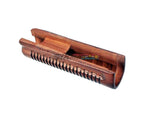 [Golden Eagle] Jing Gong M870 Gas Pump Action Shotgun Real wood Hand Guard[Oak Wood]