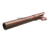 [Gunsmith Bros] TTI Slide W/ Silver Spring Plug & Bronze Outer Barrel[For Tokyo Marui Hi-Capa GBB Series][BLK]