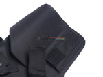 [Idiot Tailor] MP7A1 Quick Detachable Nylon Drop Leg Holster[For KWA / VFC MP7 Series][BLK]