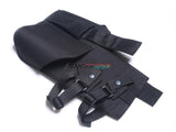 [Idiot Tailor] MP7A1 Quick Detachable Nylon Drop Leg Holster[For KWA / VFC MP7 Series][BLK]