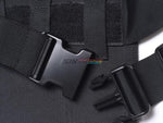 [Idiot Tailor] MP7A1 Quick Detachable Nylon Drop Leg Holster[For KWA / VFC MP7 Series][BLK]