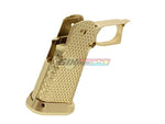 [KF Airsoft] CNC Aluminum Grip For Tokyo Marui Hi- Capa Series GBB[Gold]