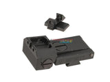 [KF Airsoft] Steel Front & Rear Sight Set[For Tokyo Marui HI CAPA GBB Series]