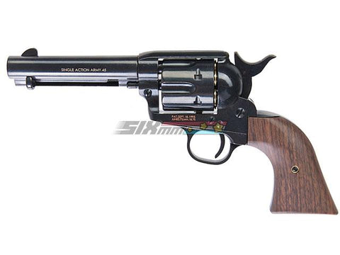 [King Arms] SAA .45 Peacemaker Revolver[Short][BLK]