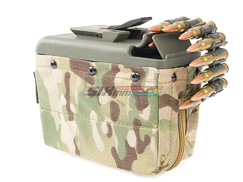 [ARES] 1100rds Box Magazine - Camouflage for LMG [2020 Version]