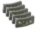 [ARES] 140 rds M16 Mid Cap Magazine for M4 / M16 AEG [5pc] [1box] [Transparent]