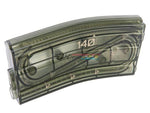 [ARES] 140 rds M16 Mid Cap Magazine for M4 / M16 AEG [5pc] [1box] [Transparent]