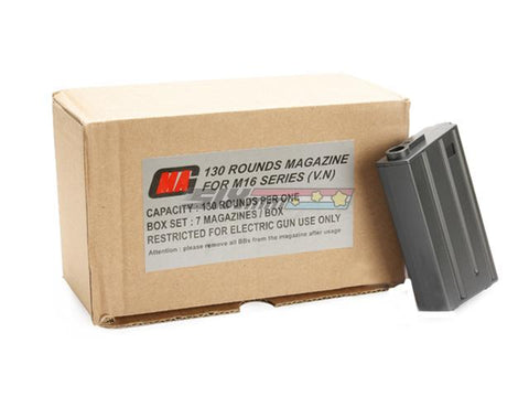 [MAG] M16 Mid-Cap 130rds VN style Magazine Box Set[7pcs/Set]