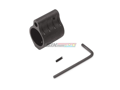 [MadDog] Dummy G.I. Style Steel Gas Block W/ Gas Tube [For M4 AEG / GBB Series][BLK]