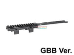 [MadDog] Mid Style MP5 Picatinny & M-LOK Top Rail Mount[For VFC MP5 GBB Series][BLK]
