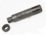 [MadDog] XM177E3 HORSE Airsoft Steel Flash Hider[BLK][-14mm CCW]