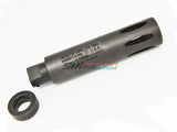 [MadDog] XM177E3 HORSE Airsoft Steel Flash Hider[BLK][-14mm CCW]