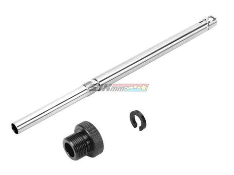[Nine Ball] 6.03mm Long Precision Barrel with 14mm CCW Adapter [or Tokyo Marui Based G18C AEP[168mm]