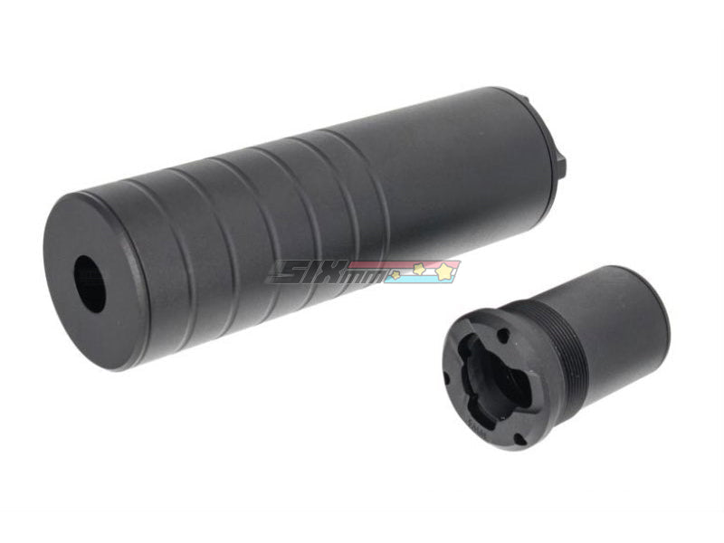 [RGW] Omega 9K Dummy Silencer[14mm CCW, MP5 Adapter, Compensator][BLK