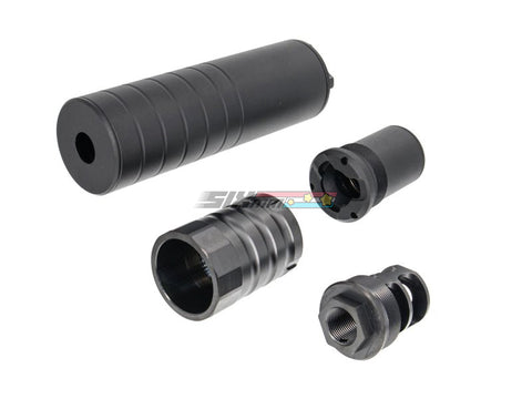 [RGW] Omega 9K Dummy Silencer[-14mm CCW, MP5 Adapter][BLK]