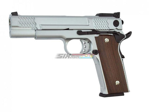 [CN Made]S&W M945 Fish Scale Full Metal GBB Pistol[SV][NO MARKING]