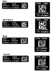 [MadDog] New Spec-Ops-Concept Military Weapon QR code sticker[For Mk18 MOD 0 Rifle]