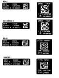 [MadDog] New Spec-Ops-Concept Military Weapon QR code sticker[For Mk18 MOD 0 Rifle]