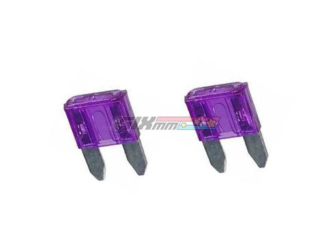 [TW Nerf] Mini Automotive Fuse[3 Amp][For Systema PTW Series][2pcs/Set]