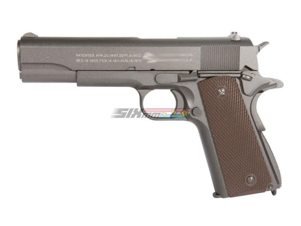 Tercel] Full Metal M1911A1 Airsoft GBB Pistol[Grey][Tokyo Marui Sy
