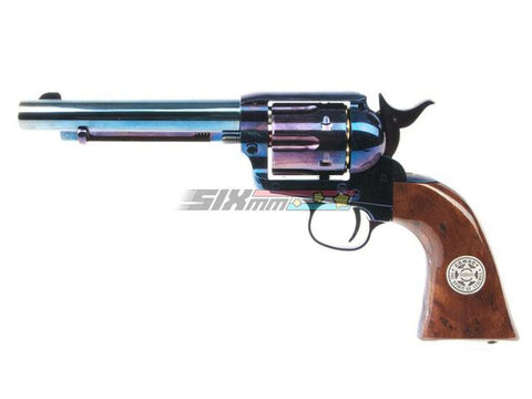 [Umarex] SAA .45 Co2 [GK Custom 6mm Ver.] Metal Revolver[Blue/Brown]